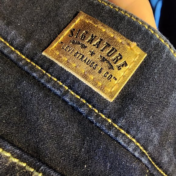 LEVI's SIGNATURE GOLD Pull On Skinny Legging Jeans Size XL - Picture 5 of 8